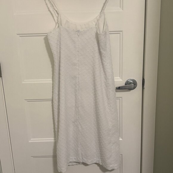 Club Monaco Linen White Boucle Dress - Picture 2 of 4